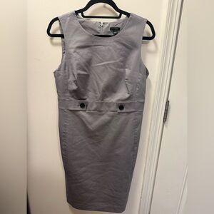 Gray Sleeveless Dress